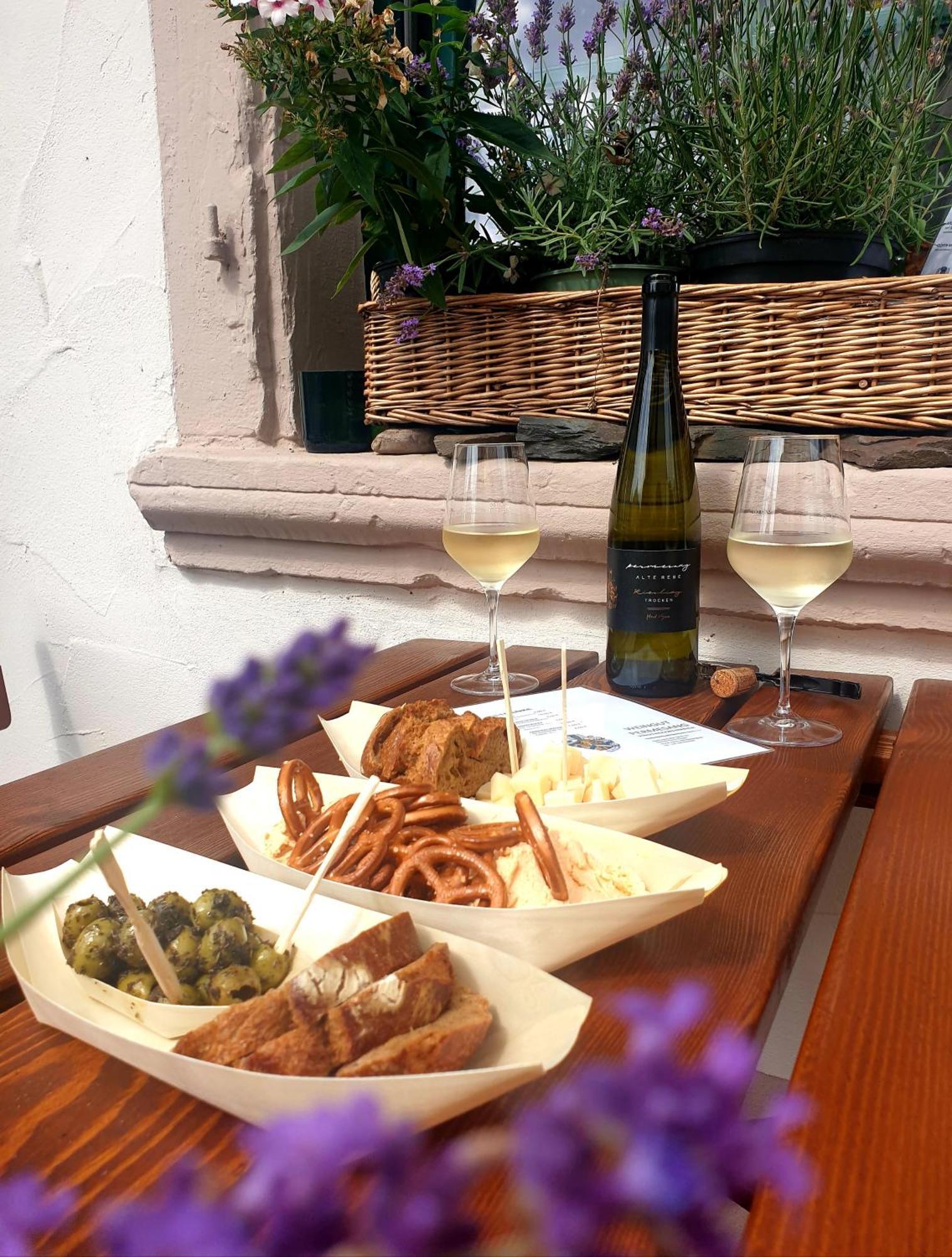 Zur Alten Rebe Ferienhaus Und Weingut 콘즈 외부 사진